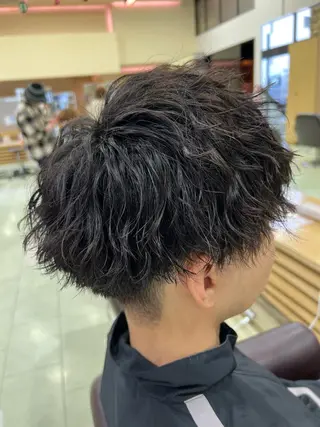 パーマ メンズ メンズカット松戸/韓 国/メンズパーマ航太のヘアスタイル