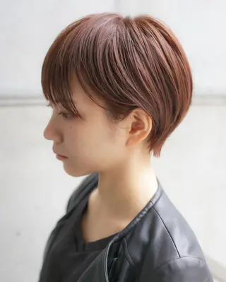 ショート ツジグチ シュンのヘアスタイル