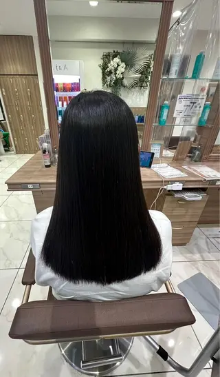 ロング 縮毛募集中🔥 小平悠人のヘアスタイル