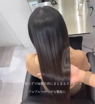 ロング パーマ 巻ける縮毛矯正 Sachi🐰のヘアスタイル