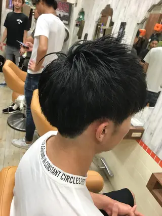 ショート Amor等々力所属・佐藤 三四郎のヘアスタイル