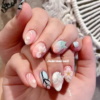 ネイル ✰Jade.vase 银座のネイルデザイン