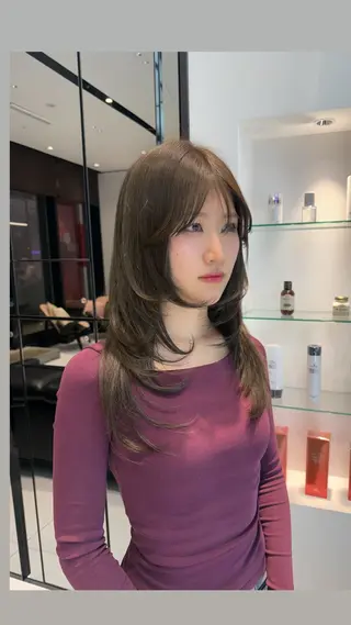 ロング keen吉祥寺所属・keen吉祥寺🐆 NAO🩶のヘアスタイル