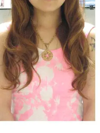 ロング パーマ WOOP hair所属・WOOP /岡村 智晴のヘアスタイル