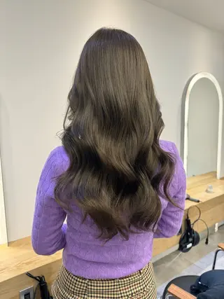 ロング カラー 渋谷で叶う美髪❤ ◎NATSUKI🤍のヘアスタイル