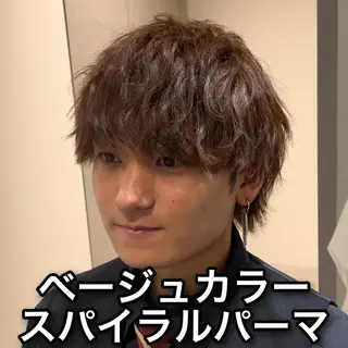 ショート カラー メンズ EMANON池袋店所属・池袋メンズNo.1 増田リツヤのヘアスタイル