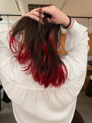 カラー 暖色/パーマ 🌼クニトウメイのヘアスタイル