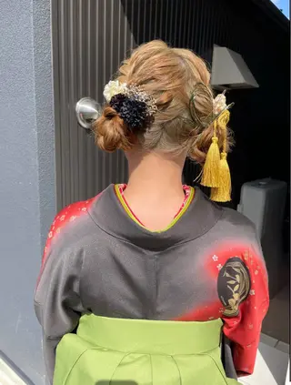 ヘアアレンジ AYU / MODE K's 松原のヘアスタイル