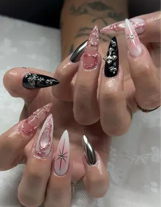 ネイル Cloudy Chan 歌舞伎町のネイルデザイン