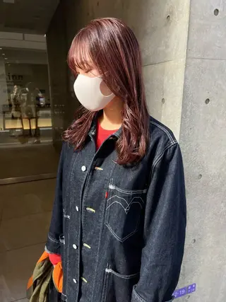 カラー ハナ🌼 梅田/ボブ/パーマのヘアスタイル