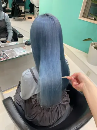 ロング カラー mana/髪質改善/ ヘアセット/パーマのヘアスタイル