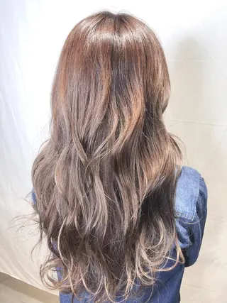 ロング カラー 田中 アキオのヘアスタイル