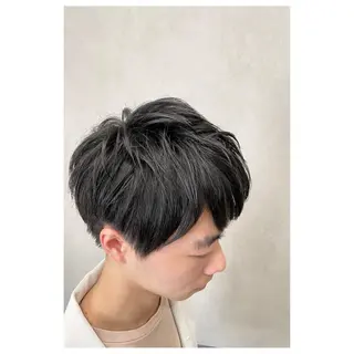 ショート カラー パーマ ヘアアレンジ メンズ キッズ TopStylist ✂︎ Azumaのヘアスタイル