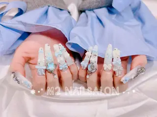 ネイル 長さだし専門店 M2　rikaのネイルデザイン
