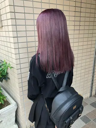 セミロング キノシタ ナオユキのヘアスタイル