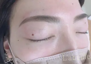 アイブロウ L'abeille YUKIのマツエク・マツパデザイン