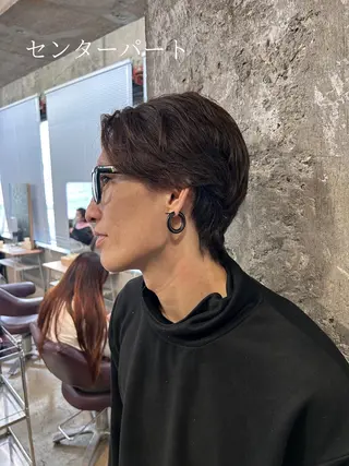 ショート メンズ ナカオ ヤストシのヘアスタイル