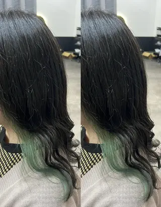 ミディアム カラー TELA HAIRのヘアスタイル