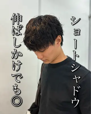 パーマ メンズ 🍐シャドウパーマ メンズ特化/守岡🍐のヘアスタイル