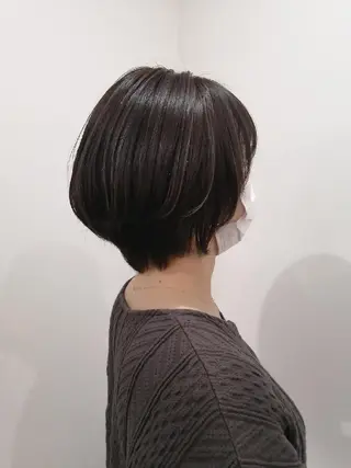 ショート カラー sepiage trois所属・酒井 亜希のヘアスタイル