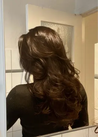 カラー 奈良 萌花のヘアスタイル