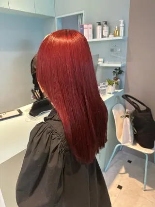 セミロング カラー 🪄池袋ハイトーン 🪄ブリーチカラーのヘアスタイル