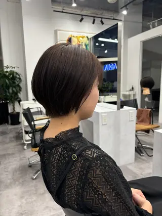 ショート カラー ヘアアレンジ レイヤー/メンズ🥑 マエダアズミ🥑のヘアスタイル