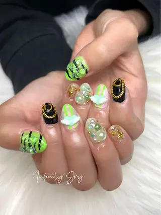 ネイル infinity skyのネイルデザイン