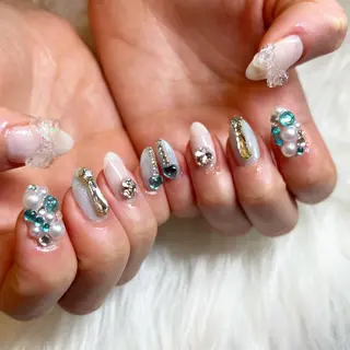 ネイル 藤本 楓のネイルデザイン