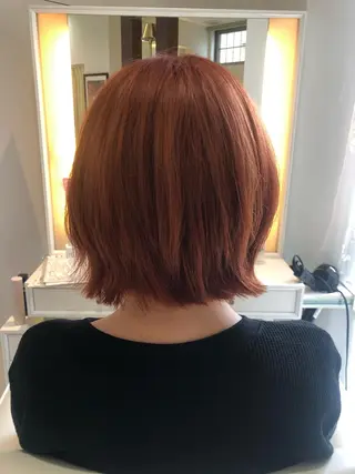 ショート La fith hair rond 立川店所属・kyosuke 透明感カラーのヘアスタイル