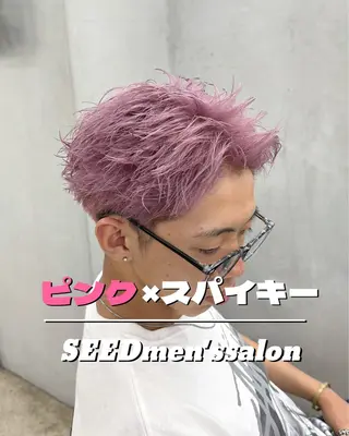 カラー メンズ 田中 辰弥のヘアスタイル