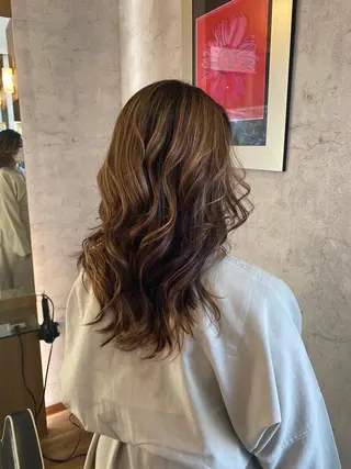 ロング カラー ヘアアレンジ 🌻井上 マリー🌻のヘアスタイル