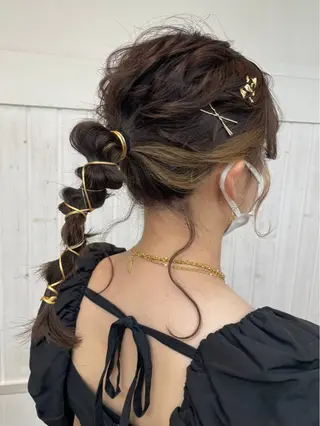 ヘアアレンジ newi大分 /髪質改善のヘアスタイル