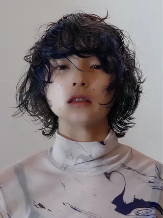 ショート fumikaブリーチ /ウルフのヘアスタイル