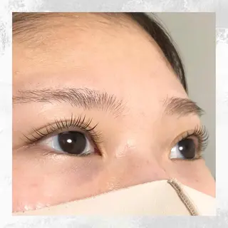 マツエク・マツパ Aim NAIL&EYELASH.BROW立花店所属・Aim立花店 Mihoのマツエク・マツパデザイン