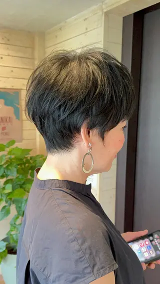 ショート 美髪矯正/縮毛矯正 越野雄大のヘアスタイル