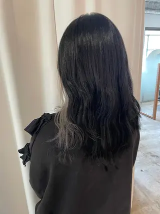 セミロング カラー 中目黒🌼 🌼ハナのヘアスタイル