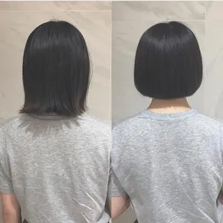 ショート カラー 荒木 依莉亜のヘアスタイル
