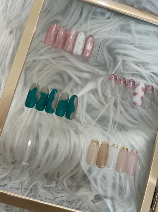 ネイル nail salon tina.所属・中山 はづきのネイルデザイン