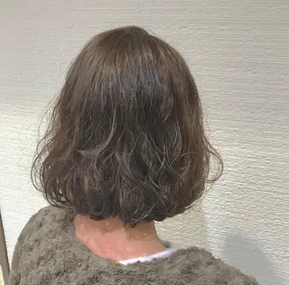 ショート パーマ 韓国ヘア/耳ツボジュ エリー♡ayumuのヘアスタイル