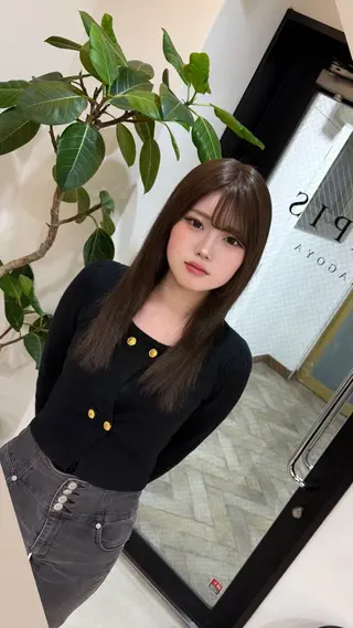 ミディアム ✨ハイトーン/シール エクステ✨♠優羽のヘアスタイル