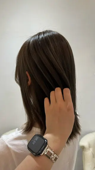 ミディアム Ansur mimi 南草津店所属・木下 七海のヘアスタイル