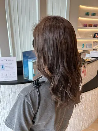ロング カラー ナチュラル艶カラー 🤎maoのヘアスタイル