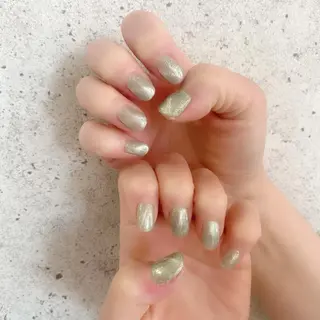 ミディアム カラー パーマ ヘアアレンジ メンズ キッズ ネイル マツエク・マツパ アイブロウ Salon Kのネイルデザイン