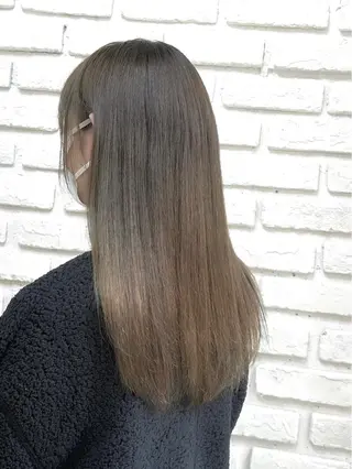 セミロング 池袋@パーマ 本多のヘアスタイル