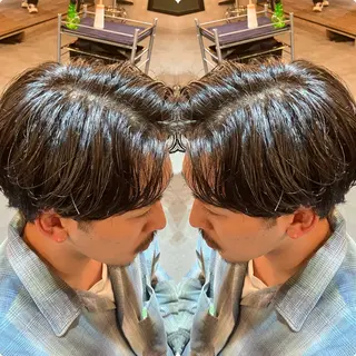 ミディアム 👑曲がる縮毛矯正 /パーマ👑ショウのヘアスタイル