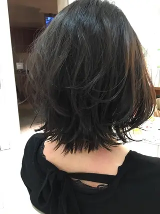 ショート カラー 店長/mao/ 前髪/顔周りカットのヘアスタイル