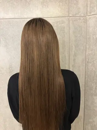 ロング 常原 悠希のヘアスタイル