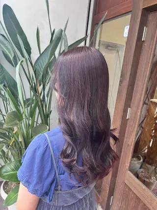 セミロング カラー 🫧艶髪デザイナー 🫧白石航汰のヘアスタイル