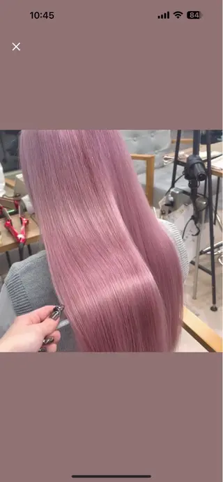 ロング ハイトーン×エクステ 💞くるみのヘアスタイル